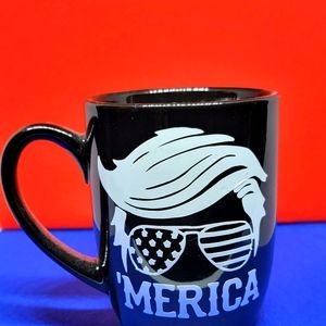 'MERICA 10oz Trump vinyl coffee mug!